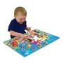 Primul meu mare puzzle de podea Prietenii oceanului 12 piese 60.96x45.72 cm asamblat